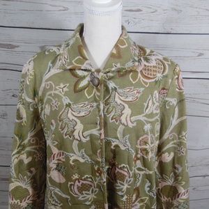 GUC Napa Valley Woman Tapestry Jacket Size 18W